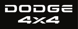 Buy white Dodge 4x4 Tailgate Decals #053