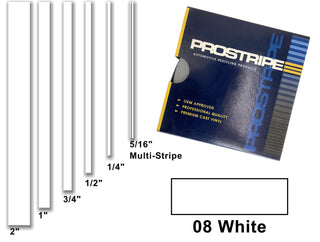 White Vehicle Pinstripe