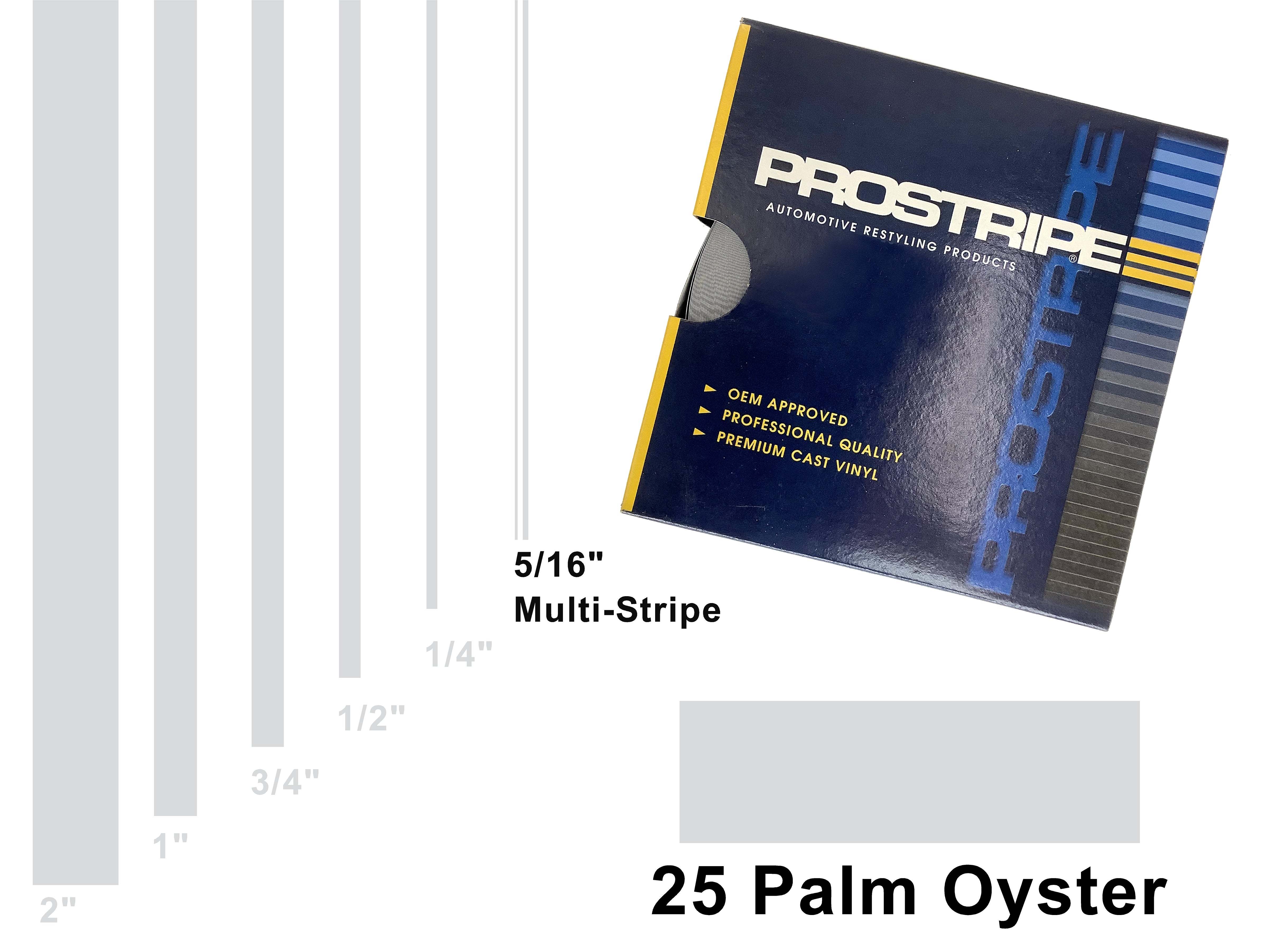 Palm Oyster Vehicle Pinstripe | Car Pretty Inc.