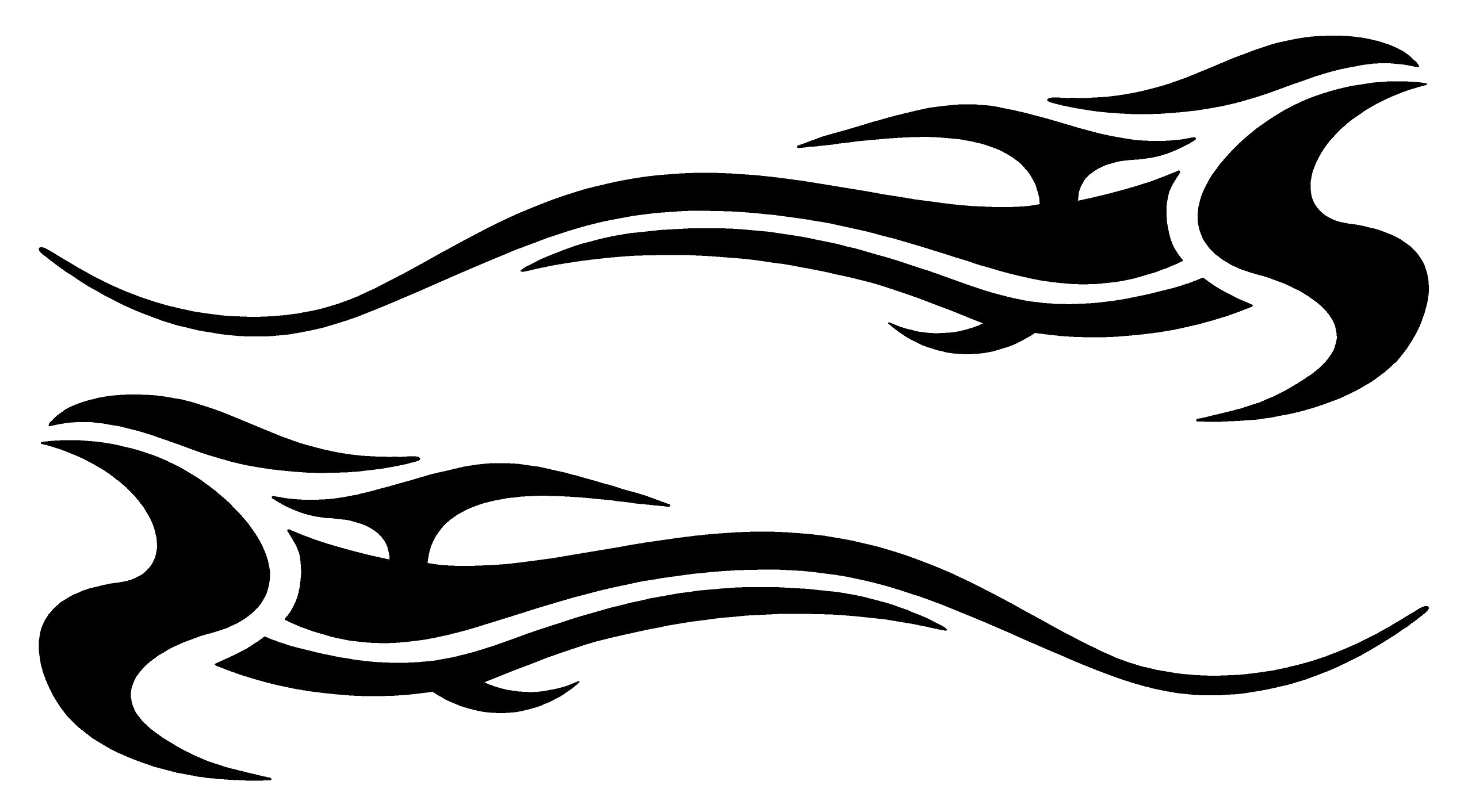 Custom side graphic tribal bird wave #2646 | Car Pretty Inc.