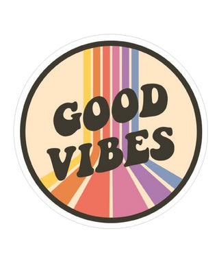 #3681B Good Vibes Only Retro