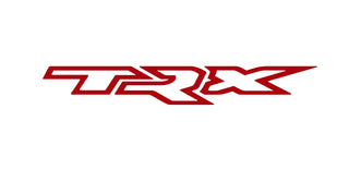Buy carmine-red RAM TRX Boxside Decals 2021-Present #3723