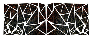 Buy geometric-shape-digital-design Custom triangle pattern graphic #3734