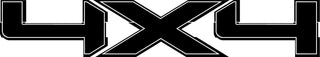 Ford 4x4 Decal #3144 2012-2014