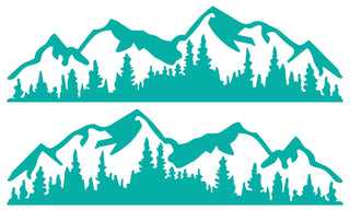 Buy teal #3722A Mountains