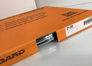 21-50  Door Edge Molding U-Style / Large (Chrome)