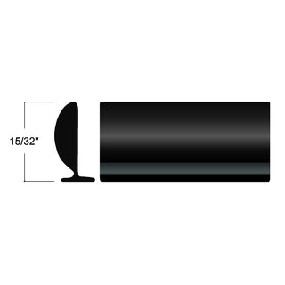 WLS02-50  Wheel Well Tight Radius W/Lip (Black)