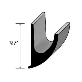 WRT02-50  Drip Rail Molding (All Black)