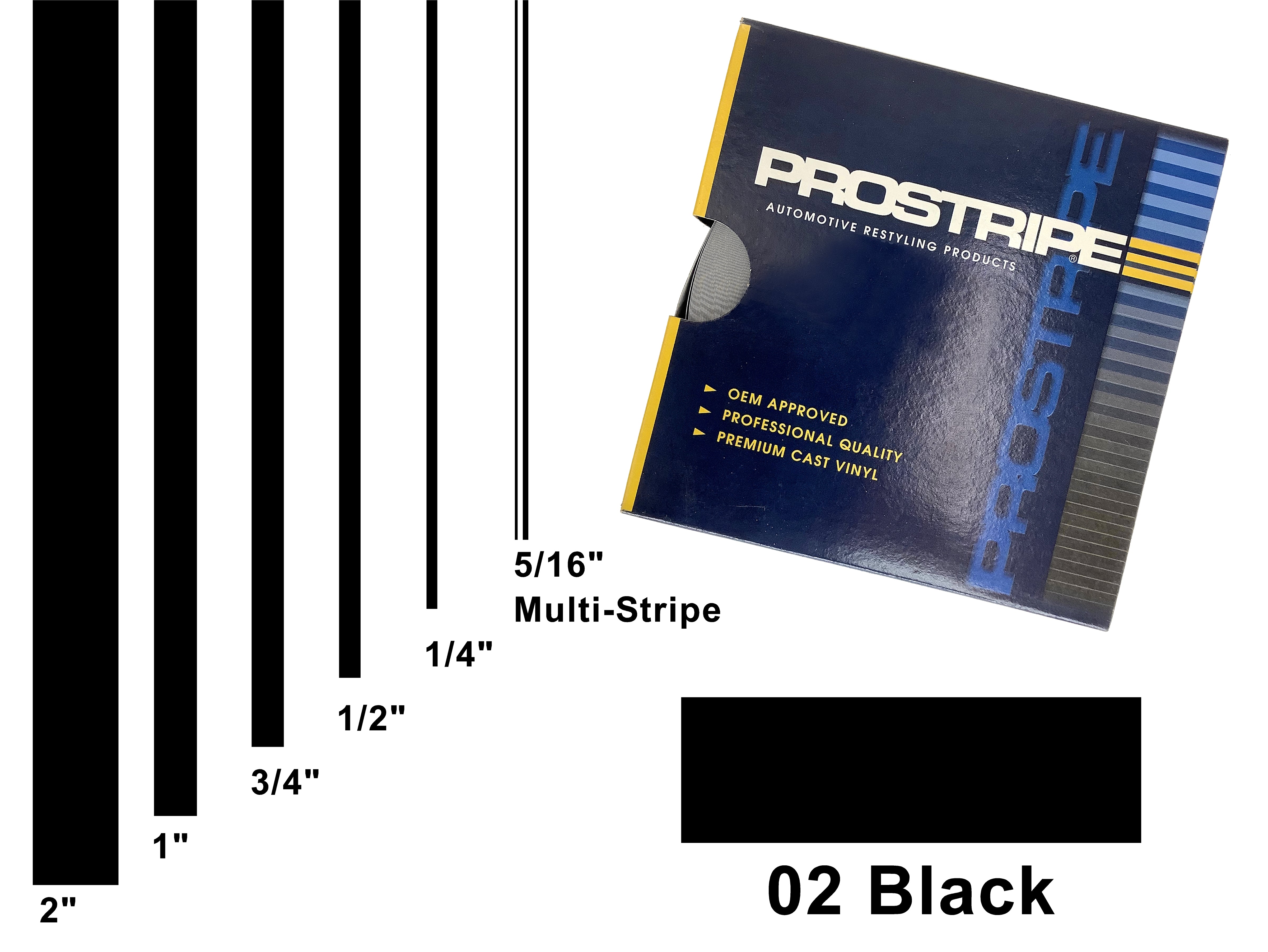 Black Vehicle Pinstripe