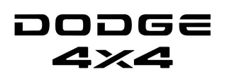 Buy black Dodge 4x4 Tailgate Decals #053