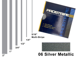 Silver Metallic Vehicle Pinstripe