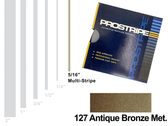 Antique Bronze Metallic Vehicle Pinstripe