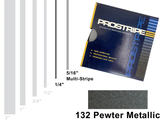 Pewter Metallic Vehicle Pinstripe