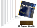 Copper Metallic Vehicle Pinstripe