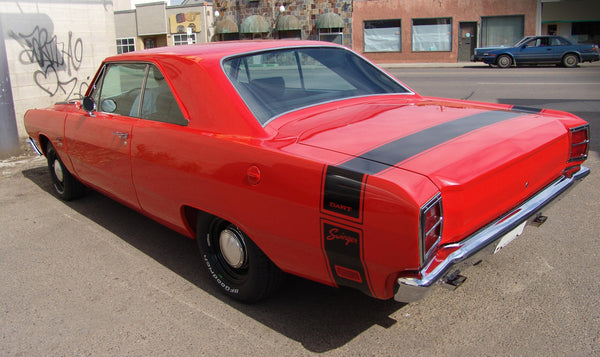 Dodge Dart Swinger Rear Decal 1969 #1931