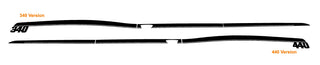 Plymouth Duster side stripe Decals 1971-1972 #2021
