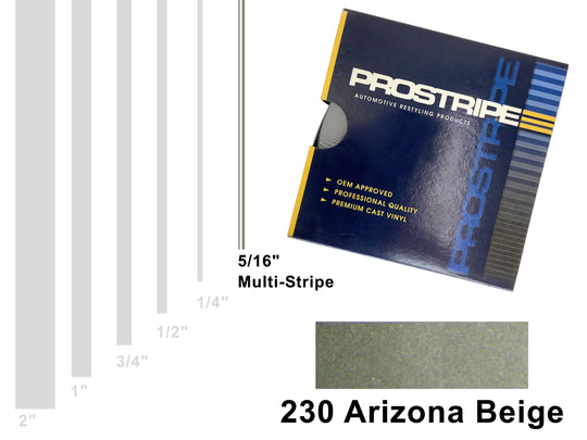 Arizona Beige Vehicle Pinstripe