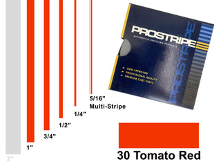 Tomato Red Vehicle Pinstripe
