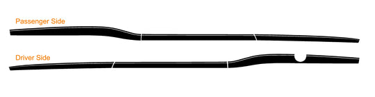 Dodge Challenger Side Stripe 2008-2010 #3140