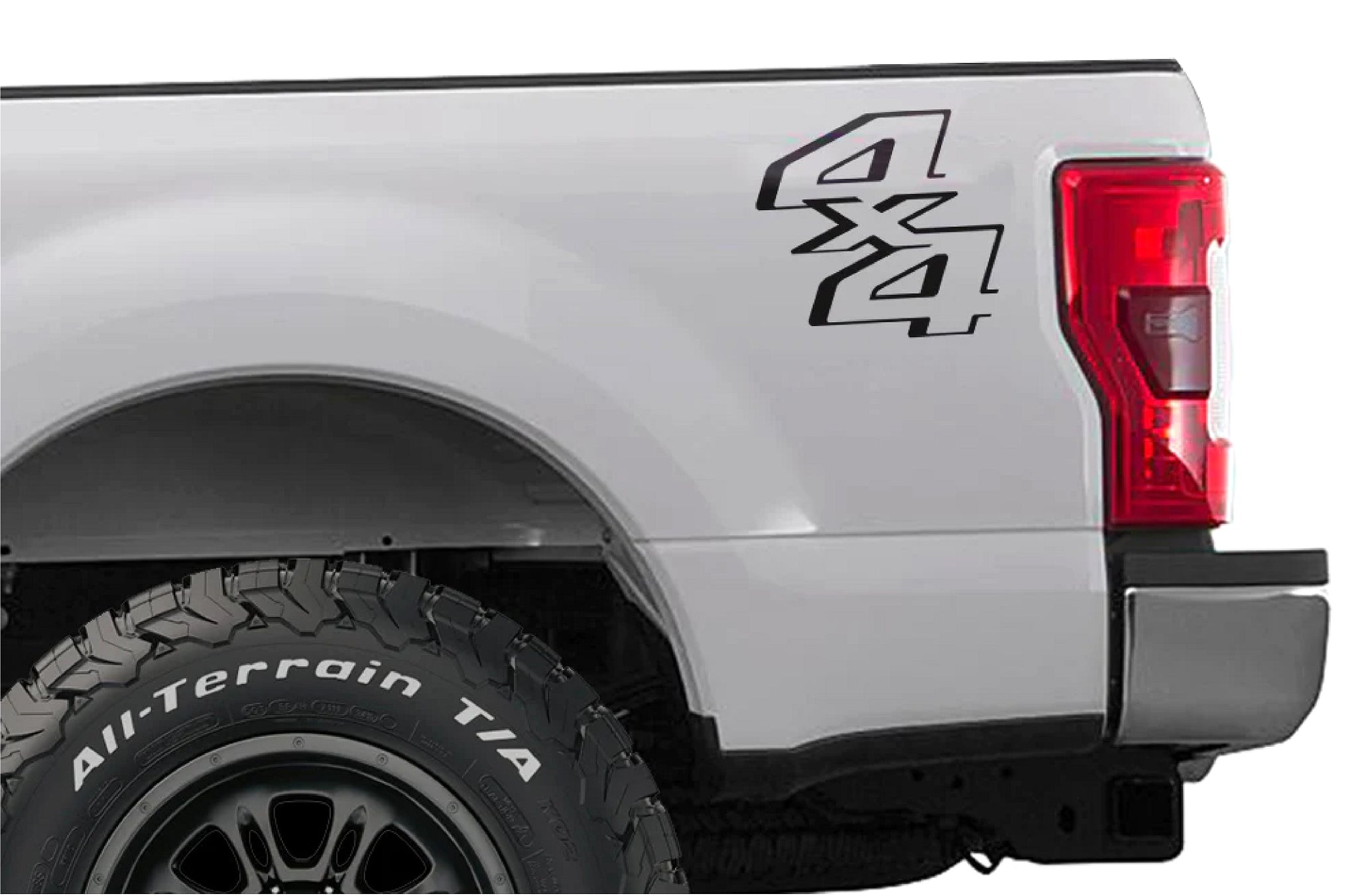 Ford Super Duty 4x4 Decal #3321 2011-2016 | Car Pretty Inc.