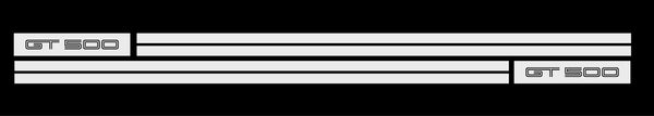 Ford Mustang Shelby GT500 Rocker Stripe Kit 2010-2014 #3346R