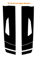 Chevrolet Camaro Hood, Trunk, Spoiler Decal Kit 2016-2019 #3500