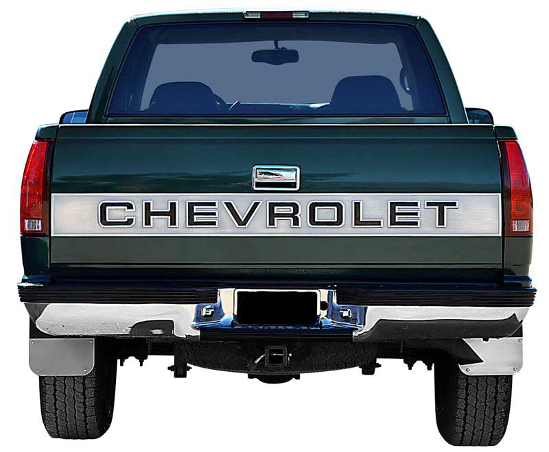 3M Vinyl Tailgate Lettering Decal For 1937-1946 GMC Trucks - Glossy Black Or White