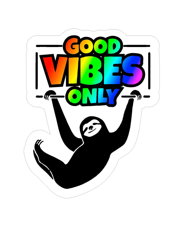 #3681C Good Vibes Only Sloth