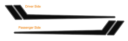 Camaro Track Side Decals 2010-2015 #3736