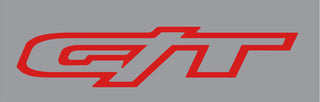 Buy fire-red Dodge RAM GT Box Side Decals #3786