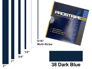 Dark Blue Vehicle Pinstripe
