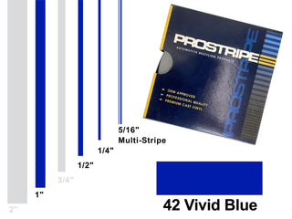 Vivid Blue Vehicle Pinstripe
