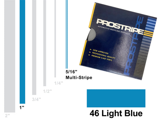 Light Blue Vehicle Pinstripe