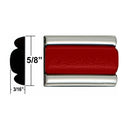 510-26  Side Molding Universal 5/8" (RED)