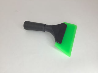 Shorty handle with green squeegee