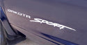 Dodge Dakota Sport Side Decals #1570