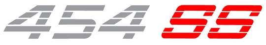 Chevy '454 SS' Boxside Decals #158