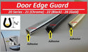 21-50  Door Edge Molding U-Style / Large (Chrome)