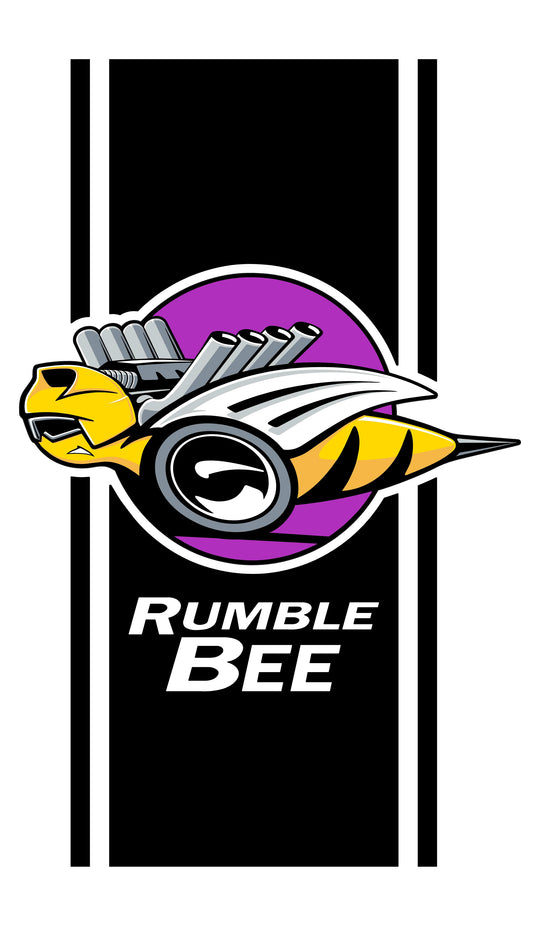 Dodge RAM Rumble Bee vertical boxside stripe #2440