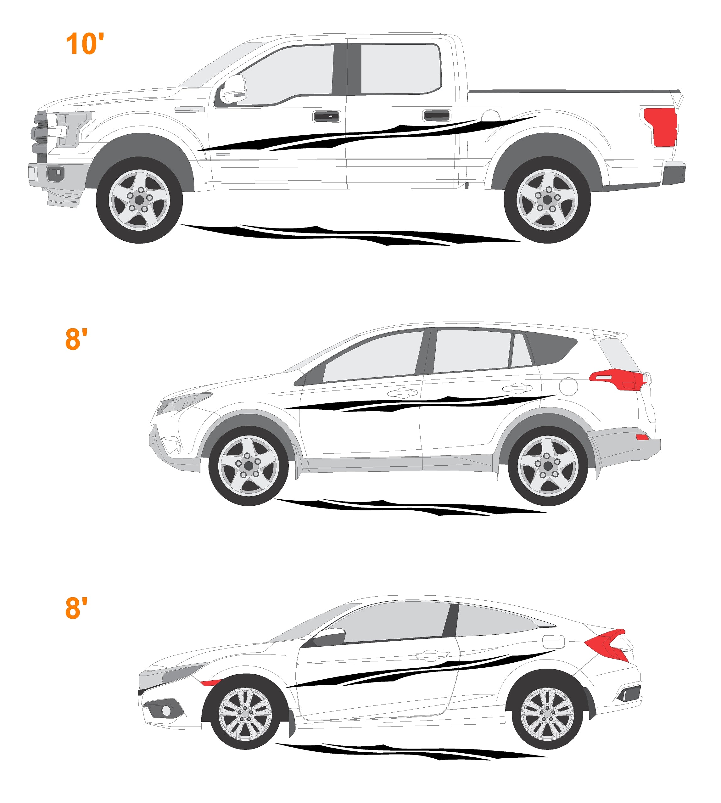 Custom Graphics & Decals | Car Pretty Inc.