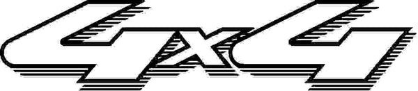 Ford 4x4 Decal #2658