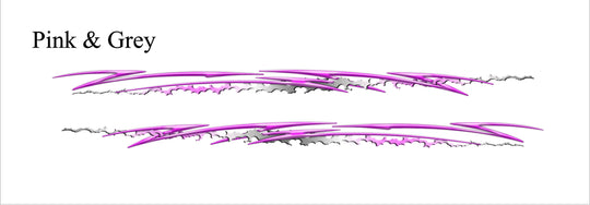 Custom Pink side graphic #2923