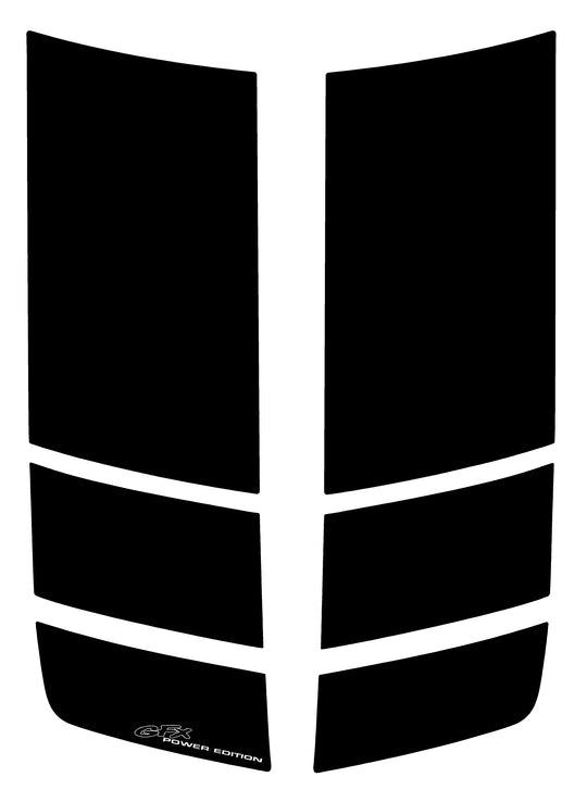 Chevrolet Silverado GFX Hood Decal 2008-2013 #2928_CHEVB