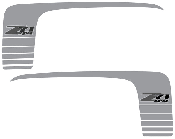 Chev/GMC GFX Curved Boxside Decal #2928_ZS