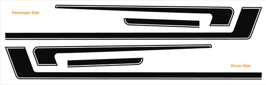 Ford Mustang C Stripes 2005-2009 #3099