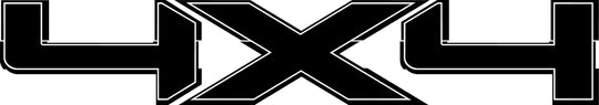 Ford 4x4 Decal #3144 2012-2014
