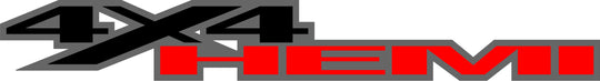 Hemi 4x4 Decal #3265