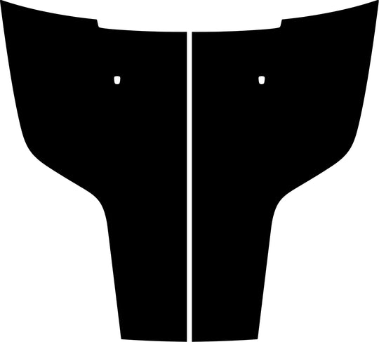 Dodge Ram 2pc Sport Hood Decal 2009-2019 Classic #3337