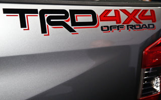 Toyota TRD 4x4 Black/Red #3614