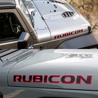 Jeep Rubicon Hood Decals #3651